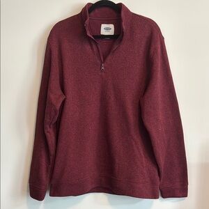 Old Navy Men's Quarter-Zip Pullover Size XL